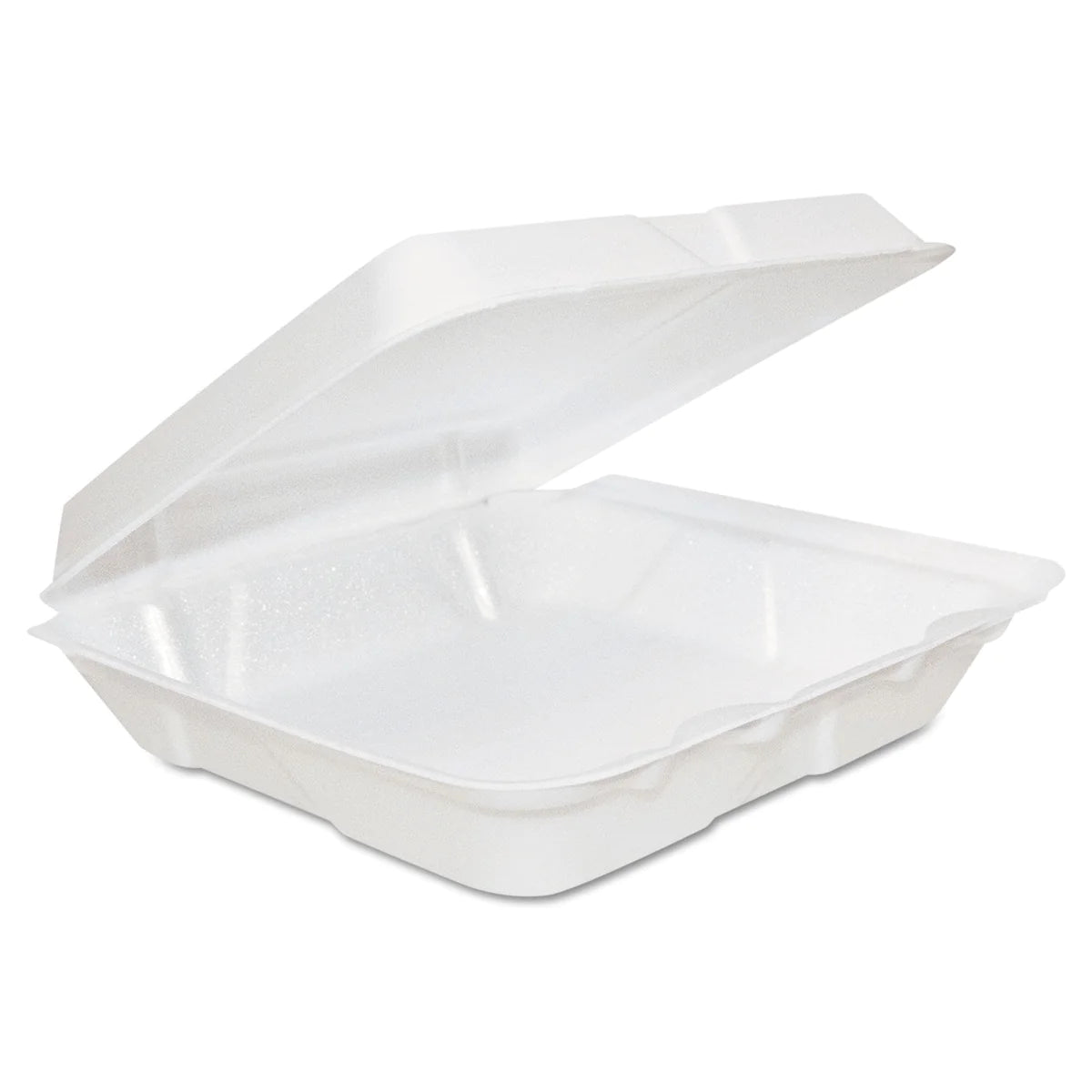 Foam Double Trays 1 Compartment 9x9 200/1cs