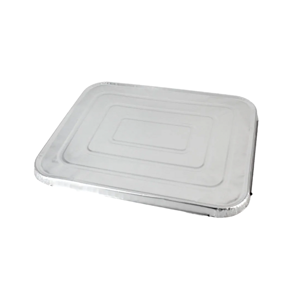 ALUMINUM 1/2 PAN LIDS 100 COUNT