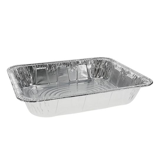 ALUMINUM HALF TRAY HEAVY DUTY  100 COUNT