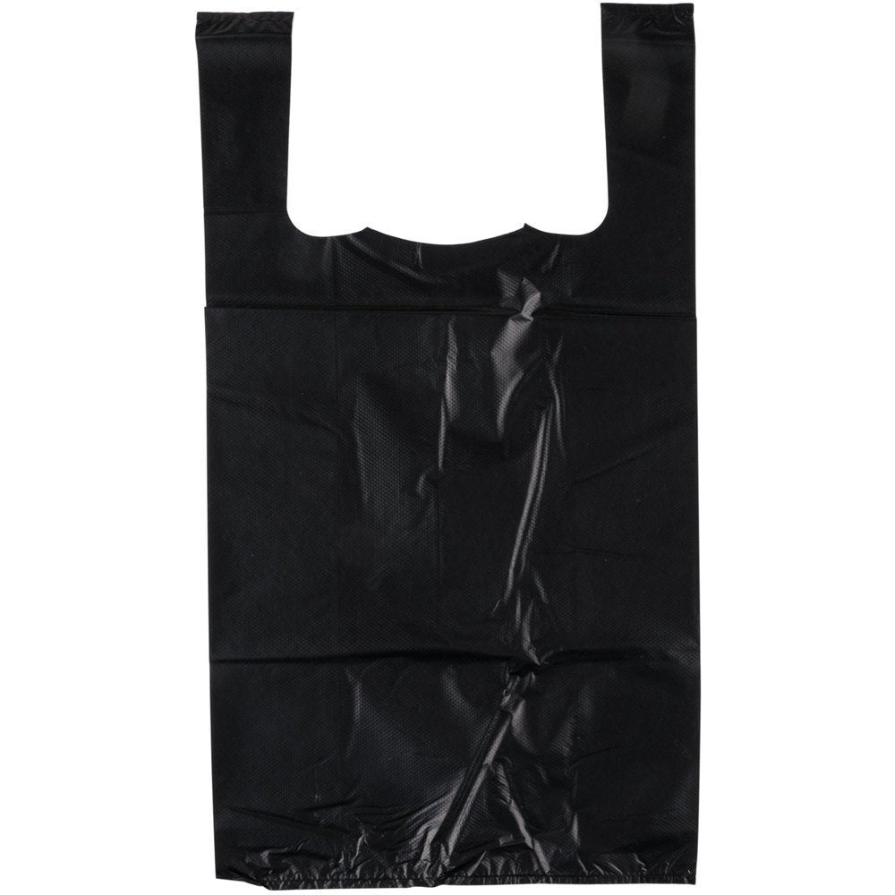 BLACK PLASTIC BAG 1/8 1000COUNT (MEDIUM)