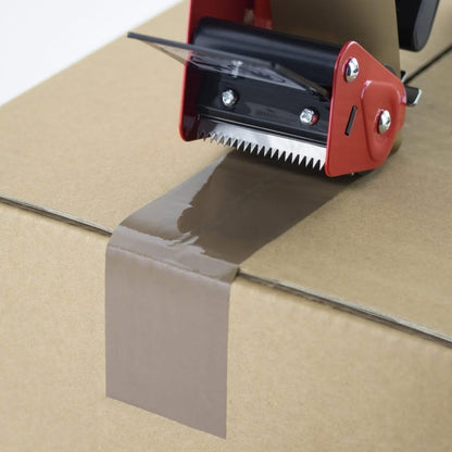 3-inch tan packing tape, 110 yards, 2 mil, 24 roll carton – photo 4