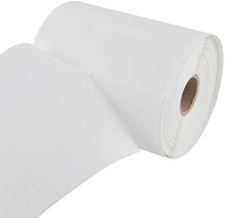 2500 PCS 4"x 6"Thermal Shipping Labels, White Perforated & Strong Adhesive Direct Thermal