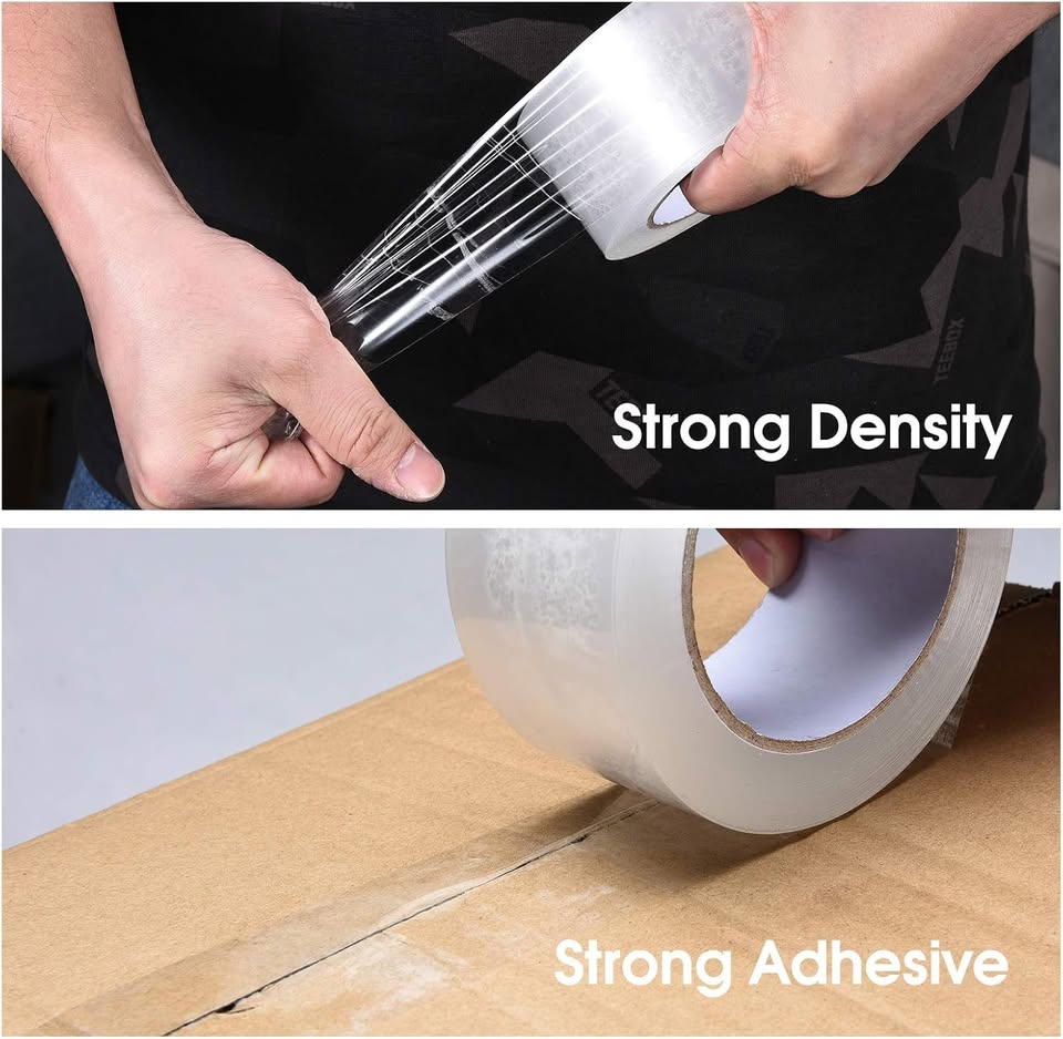 WANOWA Clear Packing Tape, 2 Inch Wide, 2.0mil Thickness, 110 Yard Per Roll [Pack of 36 Rolls]