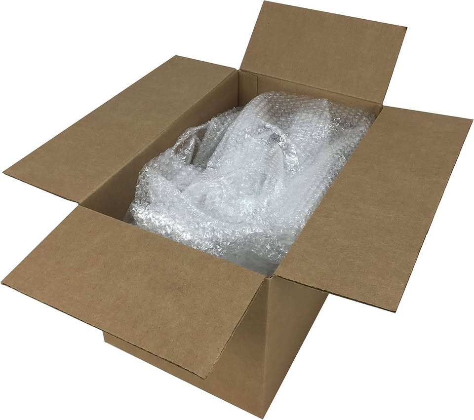 Bubble Wrap 3/16” 12"X500FT – Protective Packing Bubble