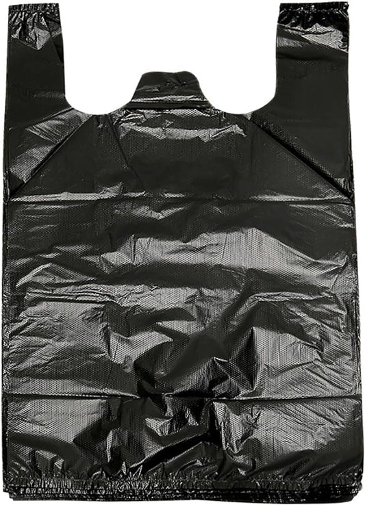 BLACK PLASTIC BAG 1/10 1000COUNT NO PRINT (SMALL)