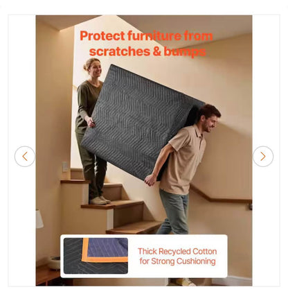 Quilted moving pads for storage and shipping