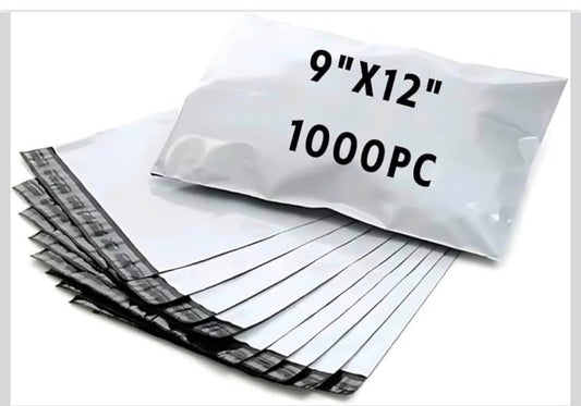 WANOWA 9” x 12” Poly Mailers 1000 Pack, 2.5 Mil Self-Sealing Shipping Bags, Waterproof Tear-Resistan